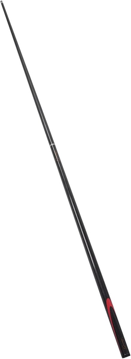 Biljartkeu Stick - Snooker Keu - Precisie Spel - Duurzaam Koolstofmateriaal - 145 cm - Zwart — afbeelding 5