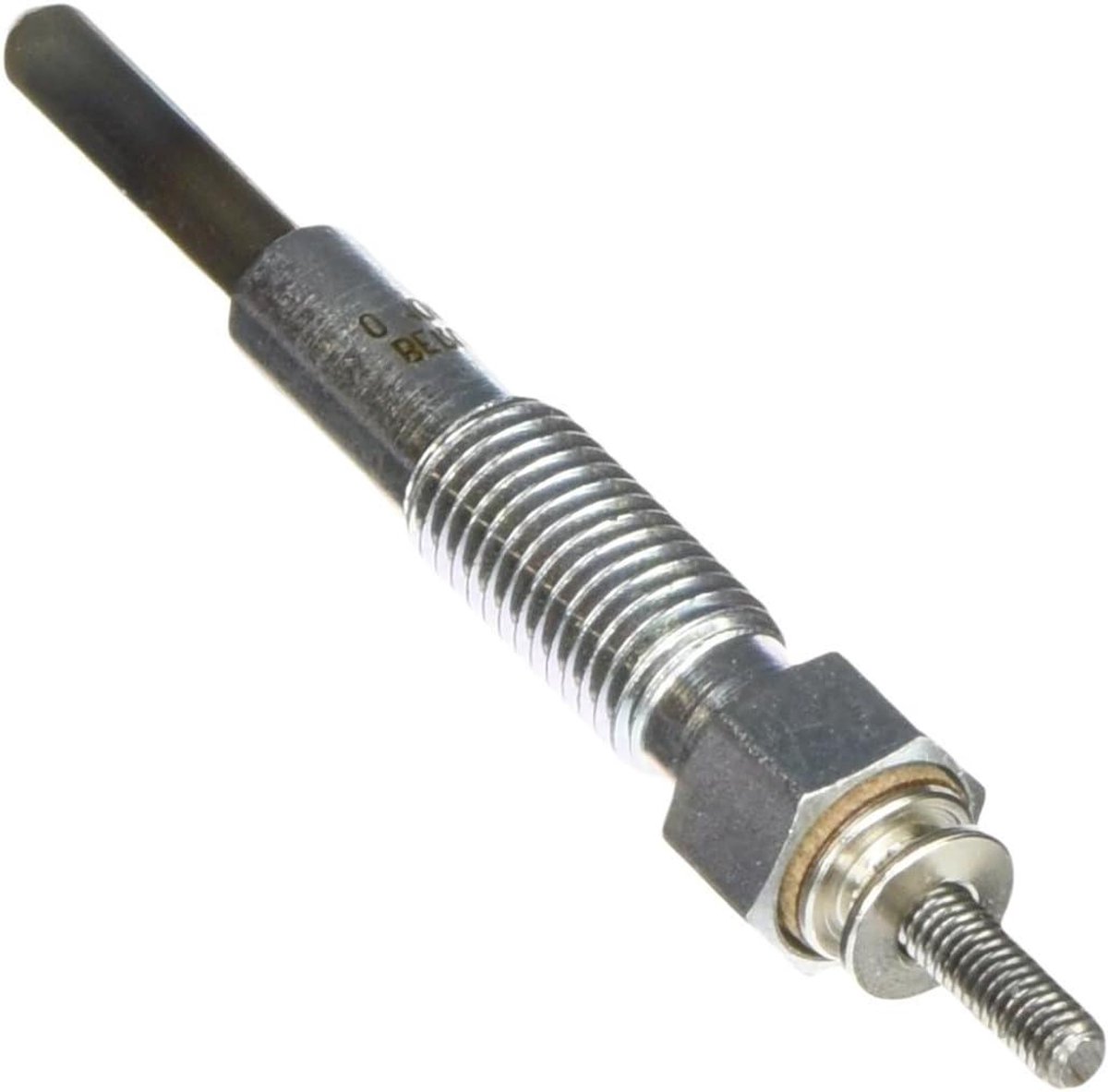 Gloeikaars Set - Verwarmingsplug Motor - Koude Start - Keramisch Materiaal - M10x125 Schroefdraad - Zilverkleurig