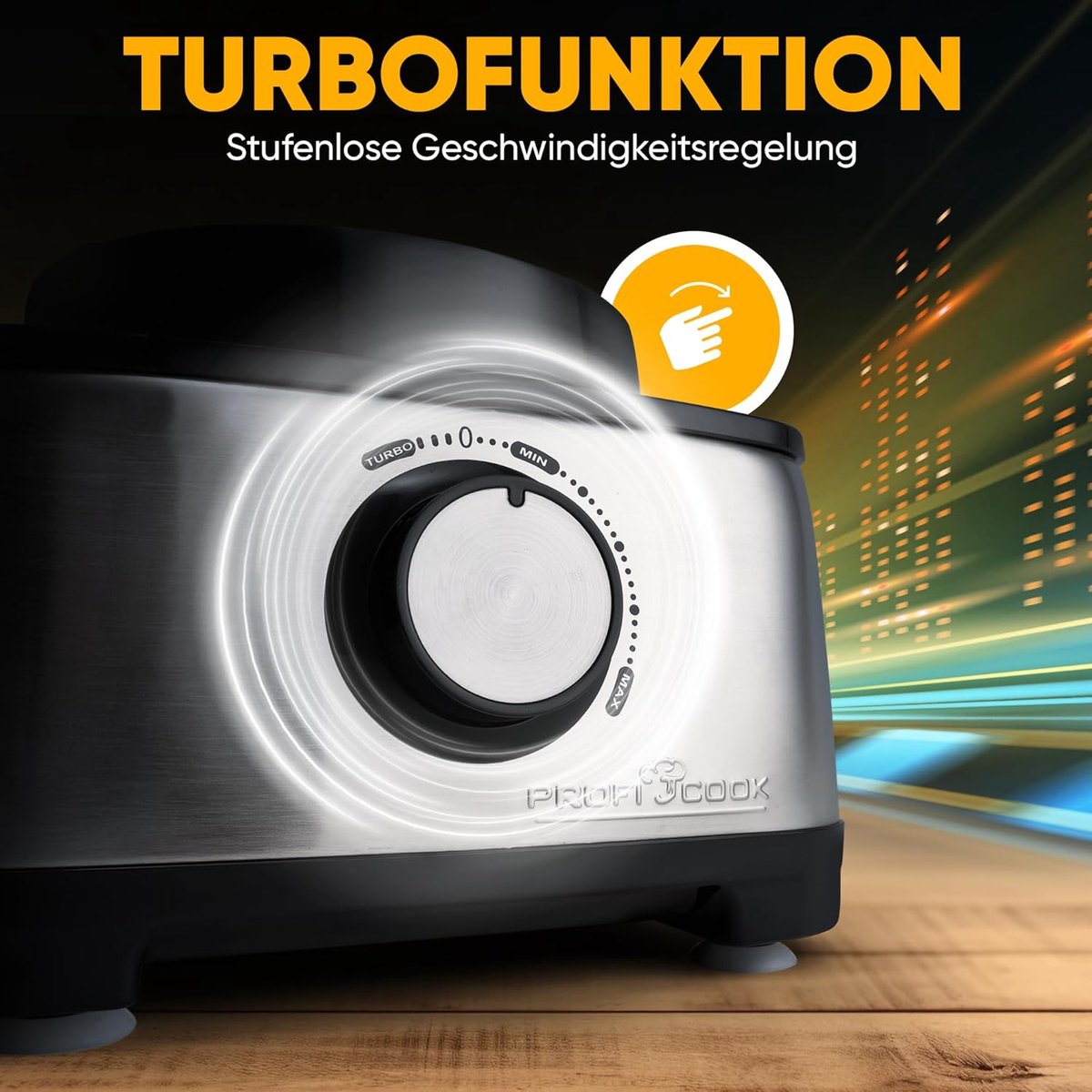 ProfiCook KM 1063 - Foodprocessor - Keukenmachine 3in1 thumbnail 2