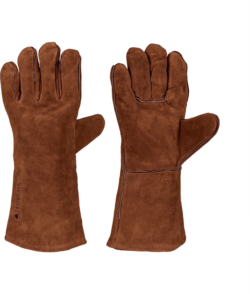 Espegard - Vuurvaste Handschoenen - Suede Leder - Bruin