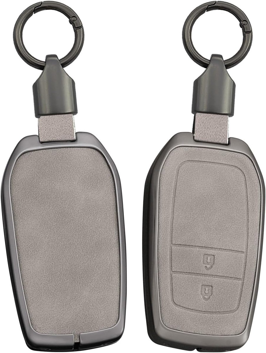 Schokbestendige Sleutelhoes voor Toyota Yaris, Corolla, RAV4, CHR en Mazda 2 Hybrid - Sleutelcover met Sleutelhanger voor 2 tot 6 Sleutels