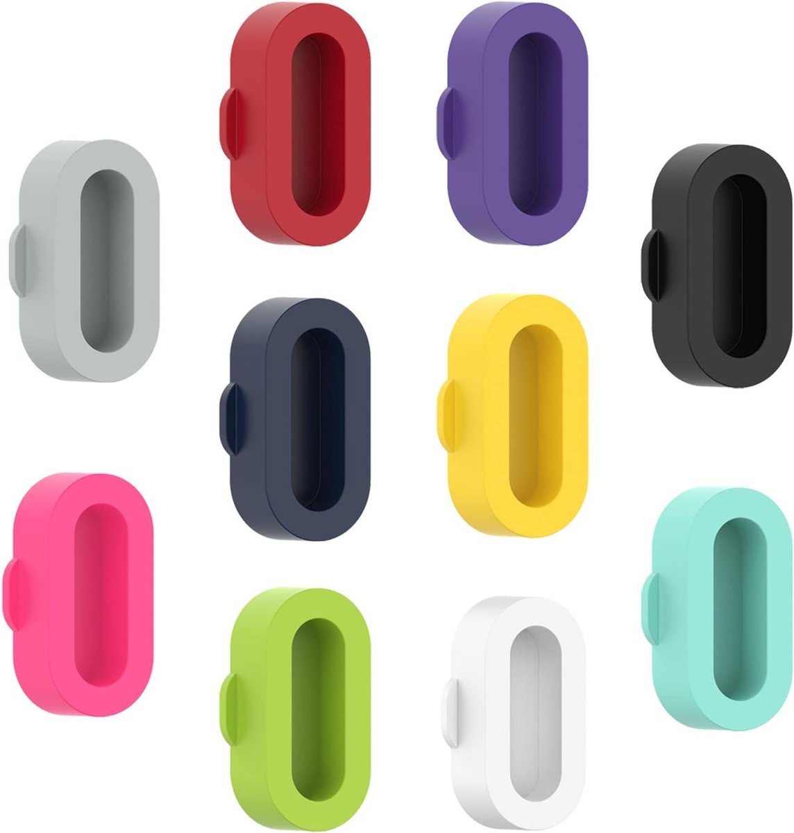 Siliconen Dust Plugs voor Opladen en Bescherming van Garmin Forerunner en Venu Modellen - 10 Kleuren Beschikbaar