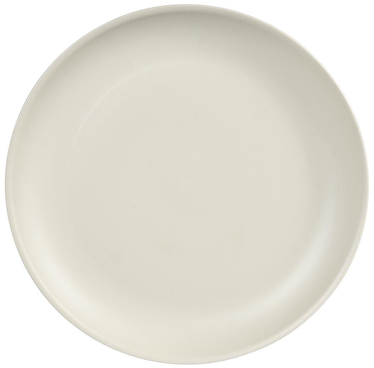 Duni kunststof bord plat 23,5cm beige - duurzaam servies.