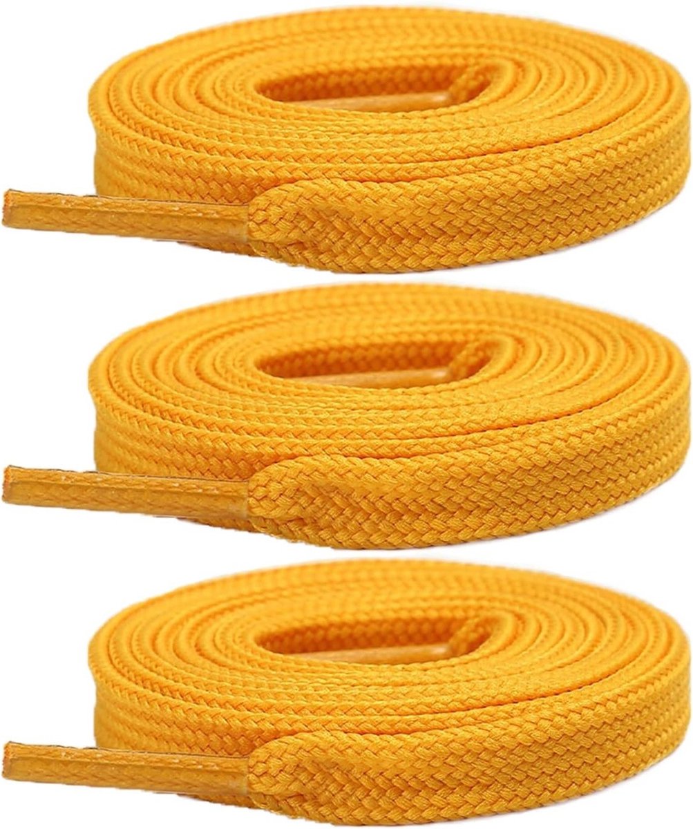Dikke Polyester Elastische Veters voor Sport- en Hardloopschoenen - Duurzaam en Comfortabel alternatief