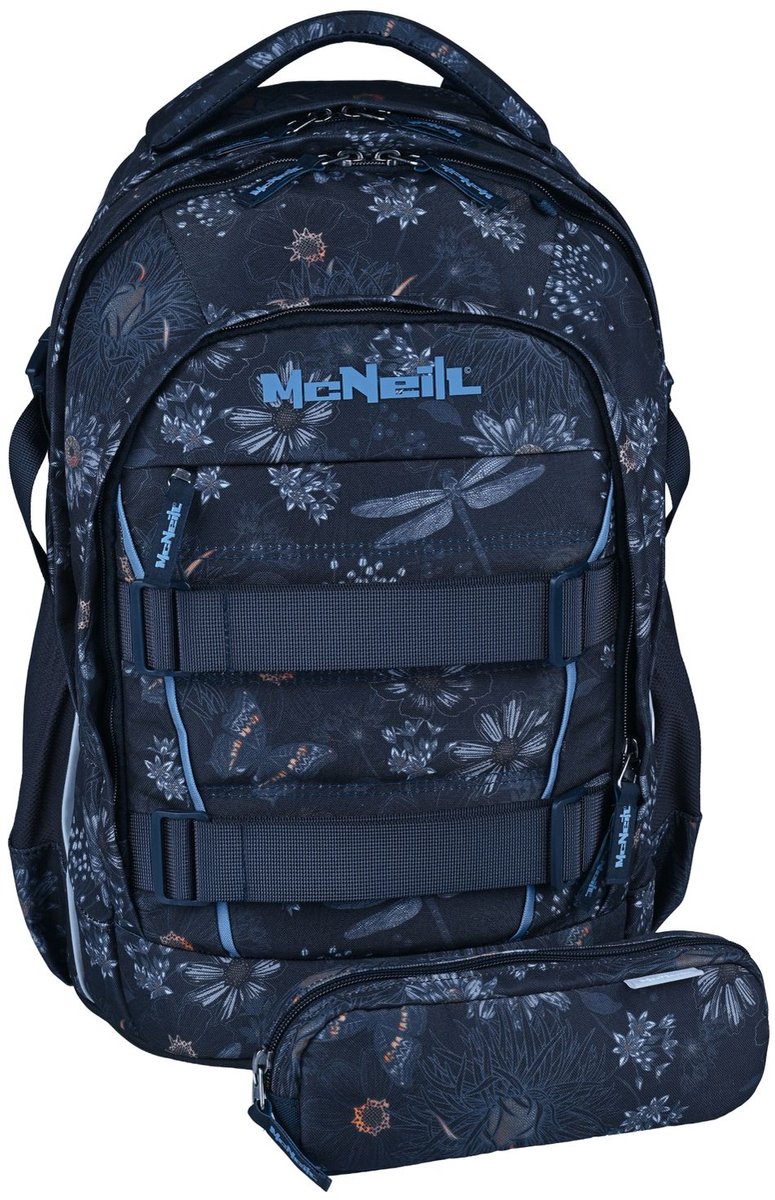 McNeill schoolrugzak LUCA 2:0 School Backpack Moray donkerblauw