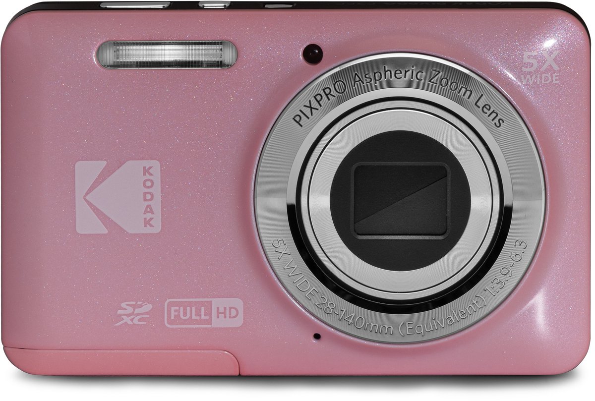 Kodak Pixpro FZ55 - Compactcamera - Roze thumbnail 5