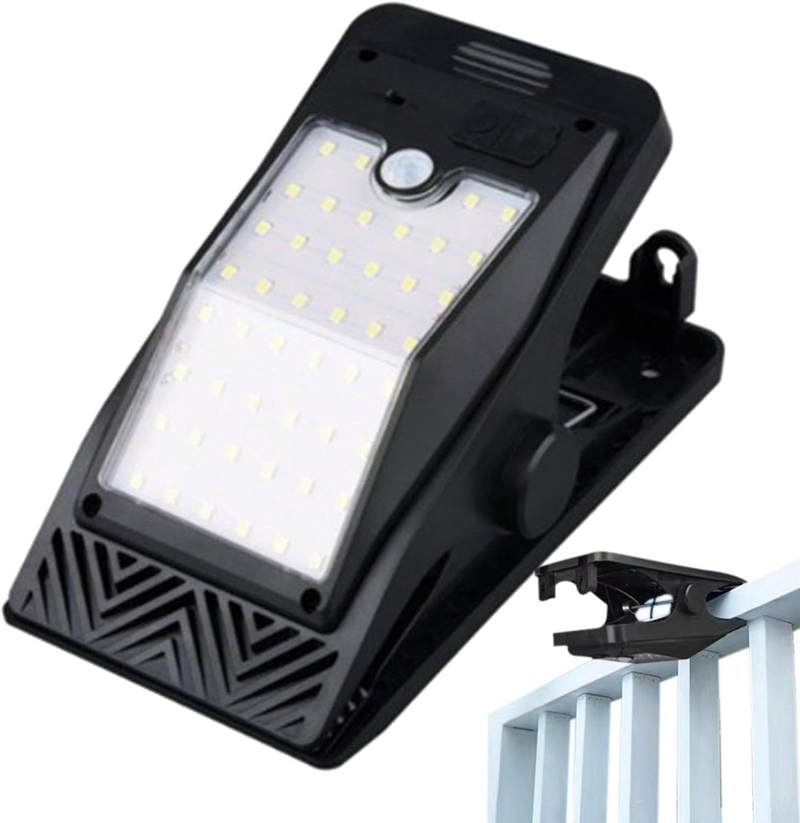 Zonne Clip Lamp - Buitenlamp Sensor - Tuin Terras Verlichting - Bewegingsdetectie USB Opla