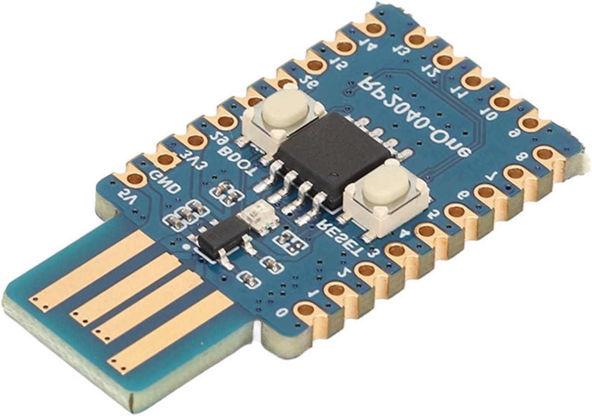Microcontroller met Dual Core, 4MB Flash en USB A Male Poort - Pico Uitbreidingskaart voor Innovatieve Projecten