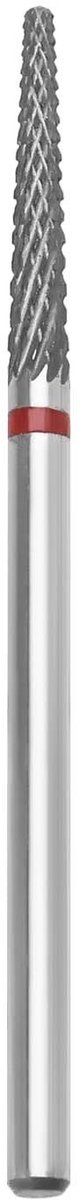 Dailygoods- Nagelfrees Professioneel - Hardmetalen Wolfraamstaal - F Fijne Tanden - Conisch - 2,35 mm Handvat - Geschikt voor Manicure/Pedicure - Nagelboor