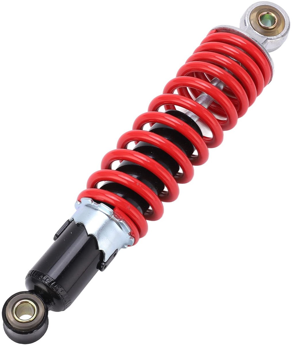Dailygoods- Schokdemper 270mm - Verstelbaar - Motorfiets - ATV - Kart - Staallegering + Veer - Vering