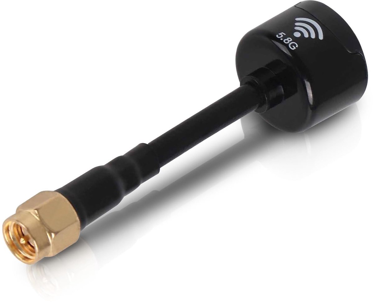 Dailygoods- Antenne 5.8Ghz 3dBi - RP-SMA/SMA Connector - Directionele Antenne - Hoog Versterking - Eenvoudig te Installeren - ABS Materiaal - FPV Antenne