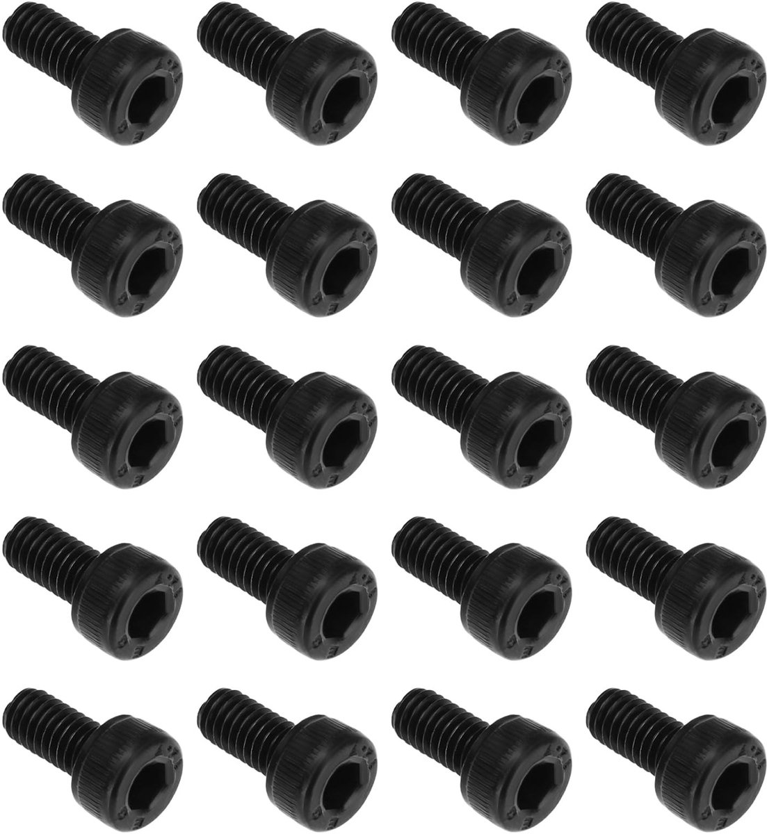 Dailygoods- Fietspedalen Bouten - 48 Stuks - M4 x 8 mm - Zeshoekig - 40Cr Gelegeerd Staal - Compatibel met Nukeproof Horizon Pro - Pedaalbouten