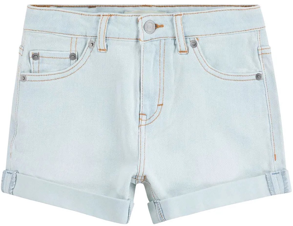 Levi´s ® Kids Girlfriend Korte Jeans 14 Years Meisje Blauw