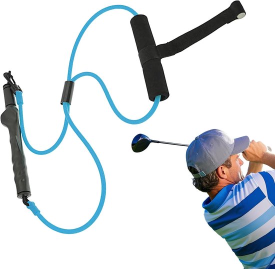 Golf Swing Touw - Trainingshulp Weerstandsband - Golfslag Verbeteren - Latex Hoge Elasticiteit - 26 x 17 x 5 cm van GOLF — afbeelding 5