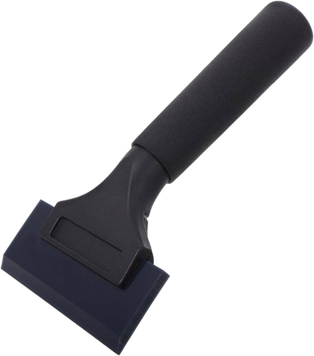 Autoreinigingswisser - Glaswasser Raamwisser - Folie Aanbrengen - Ergonomische Handgreep - 23 cm - Zwart
