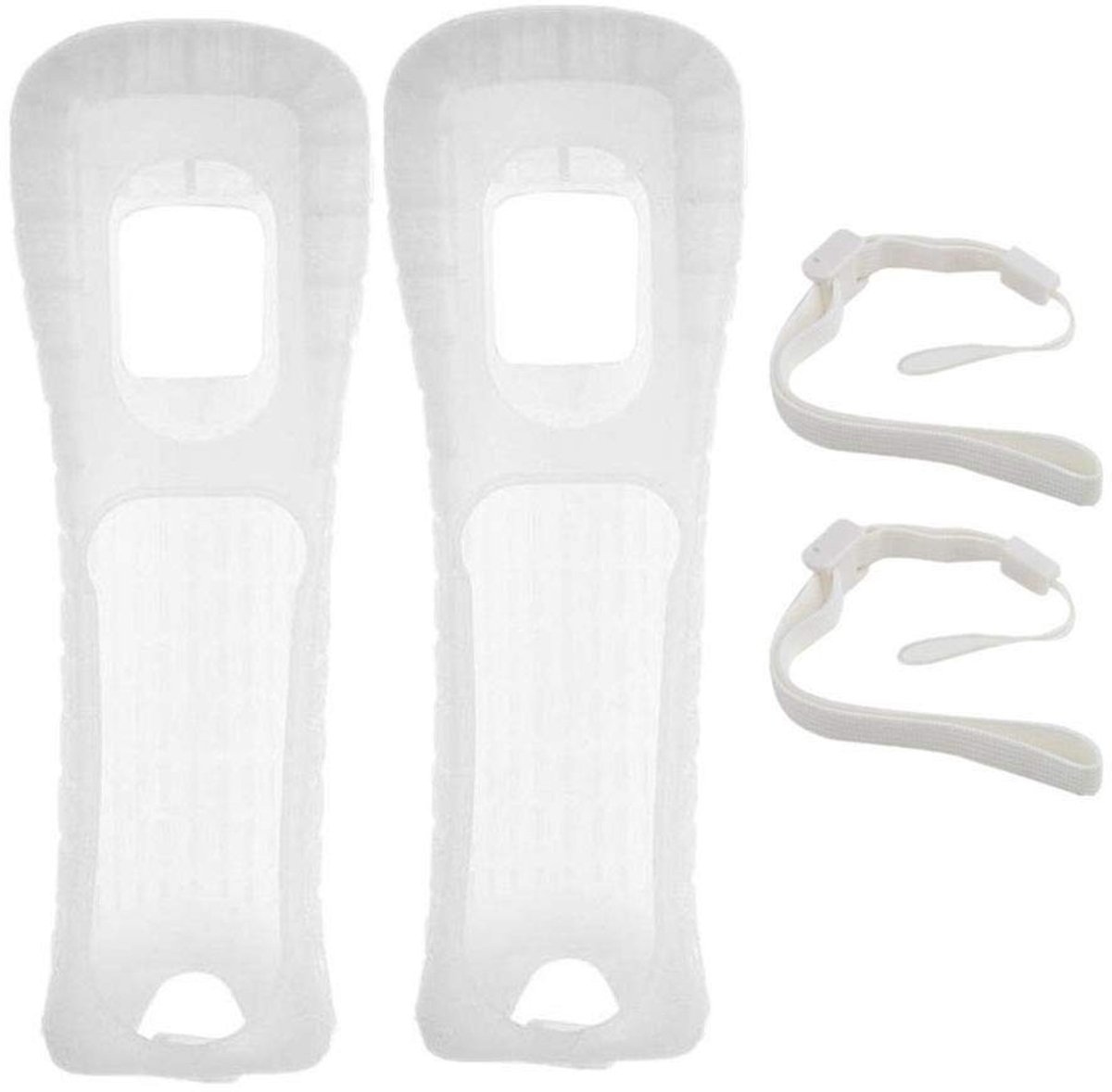 Dailygoods- Polscontroller - Siliconen Beschermhoes - Polsbandjes - Slijtvast - Antislip - Lichtgewicht - Compatibel met WII rechter handgreep - Controllerhoes