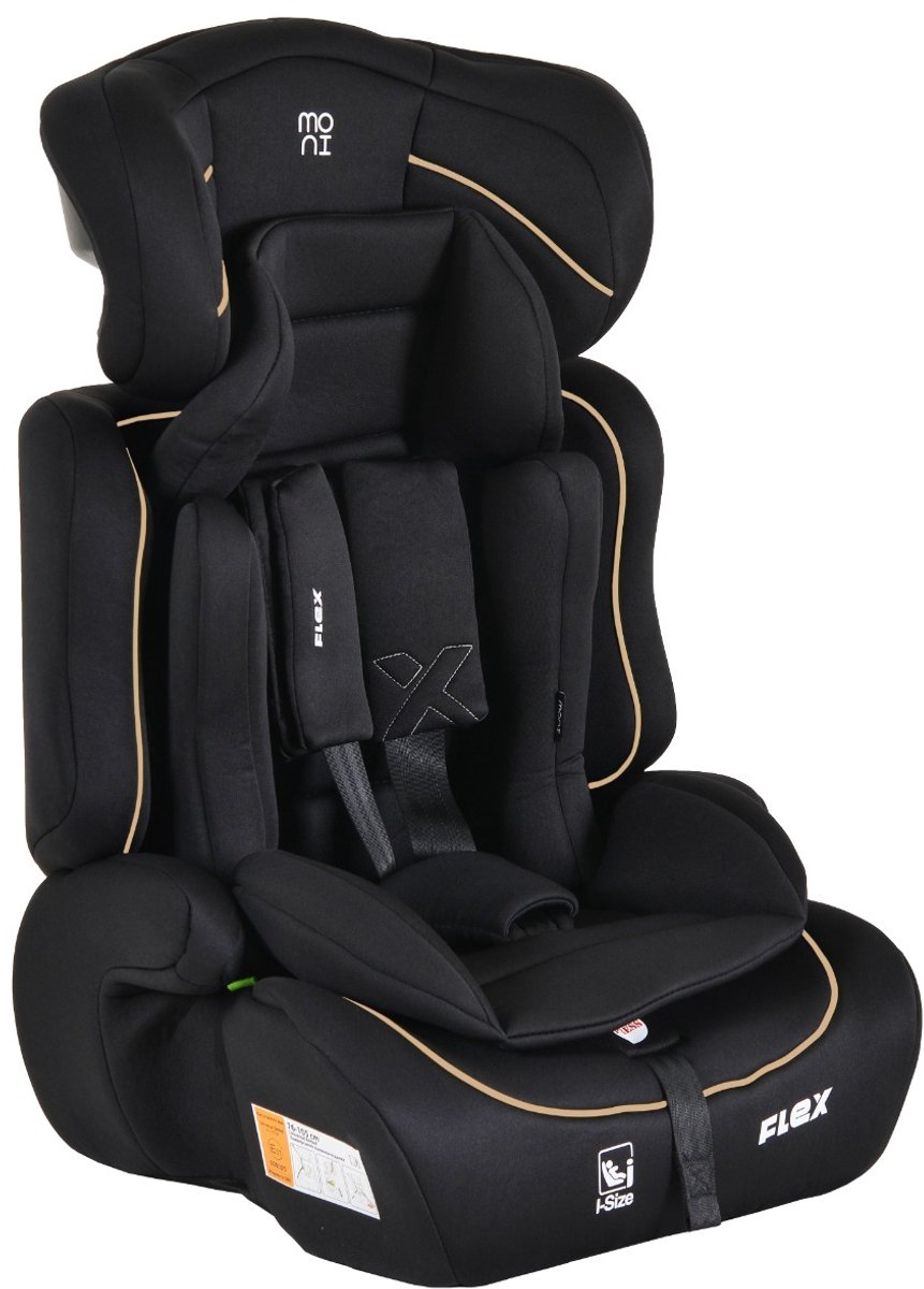 Moni Flex Beige 76-150 cm i-Size Autostoel