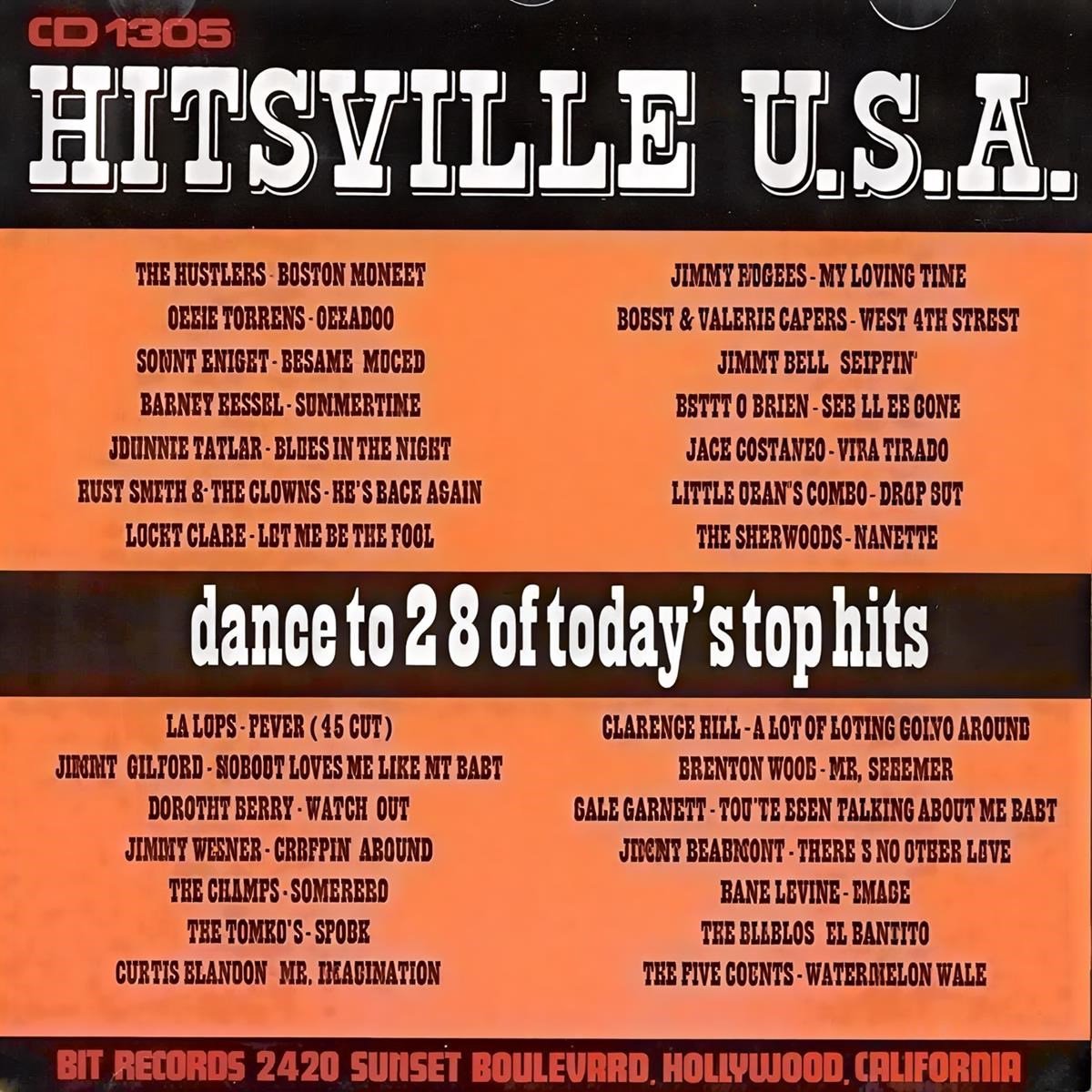 Various Artists - Hitsville U.S.A. (CD)