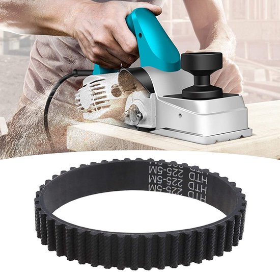 JHUBERS- Aandrijfriem 9mm - Rubber - Vervangingsriem - Geschikt voor KW715/ KW713/ BD713 - Schokbestendig - Kwaliteitsgarantie - Tandriem van Jhubers — afbeelding 4