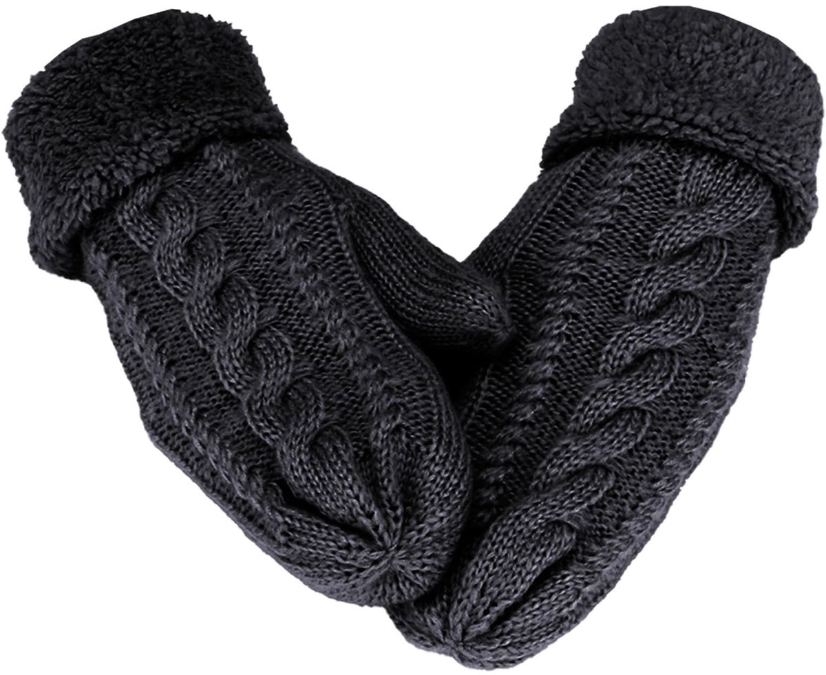 Dailygoods- Winterhandschoenen Dames - Superdikke Wanten - Warm - Outdoor - Aangenaam Draagcomfort - Eenheidsmaat 25 cm x 10 cm