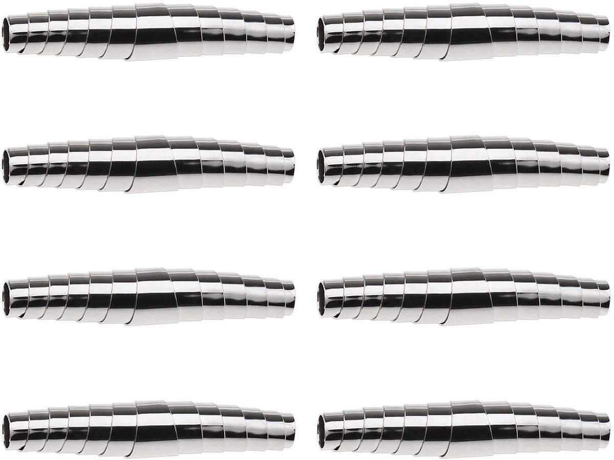 Dailygoods- Snoeischaar Vervangingsveren 8 Stuks - Roestvrij Staal - 5,8 cm - Duurzaam - Flexibel - Verbeterde Snijefficiëntie - Snoeiaccessoire