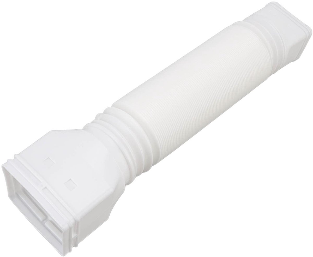Dailygoods- Regenpijp Verlenger - 2-pack - Flexibel/Verstelbaar - ABS/PE Materiaal - Duurzaam - Geschikt voor Rioolbuizen - Telescopisch Ontwerp - Afvoerbuis