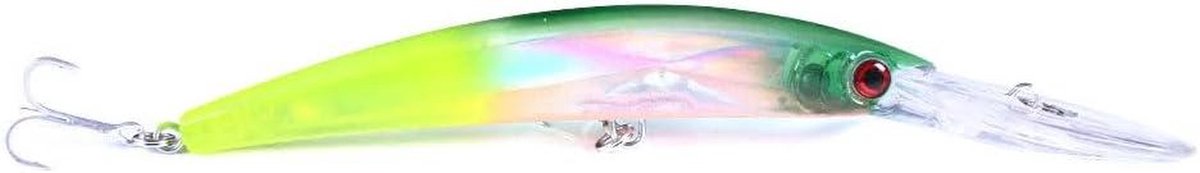 Vis Aas - Kunstaas Wobbler - Roofvis Vangen - Realistische Zwembeweging - 17 cm 235 g - Levendige Kleuren