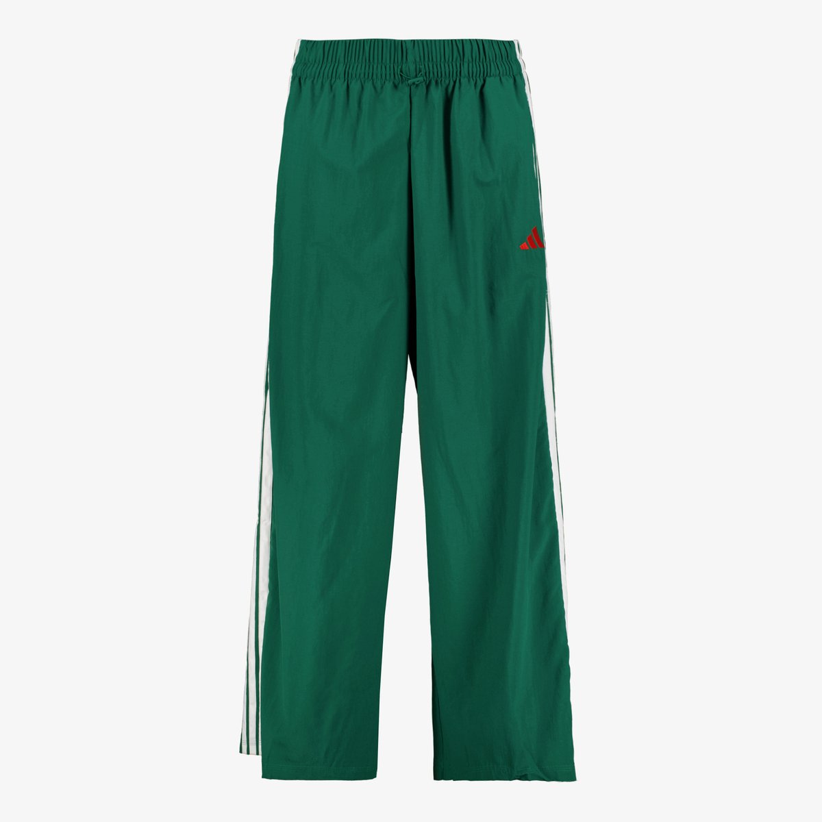 Adidas Essentials 3-Stripes Lifestyle Parachute broek Groen
