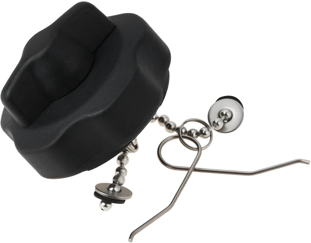 Dailygoods- Brandstoftank Cap - ID 45mm - OD 57,6mm - Compatibel met Yamaha 4-takt - Plastic - Corrosiebestendig - Lekvrije afdichting - Buitenboordmotor