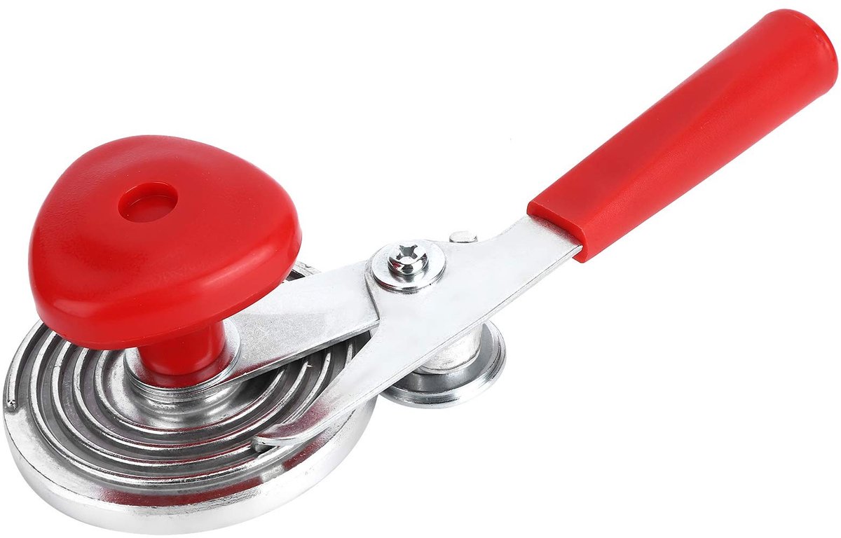 Dailygoods- Blikkensealer Handmatig - Duurzaam Afdichtingsglas - Multifunctioneel Keukenhulpmiddel - Gebruiksvriendelijk Ontwerp - Lange Steel - Hoogwaardige Materialen - Inblikken