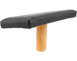 Meditatie Kruk - Kneeling Chair Gebedskruk - Meditatie en Balans - Verstelbare Hoogte - 30.5x17x15 cm - Grijs