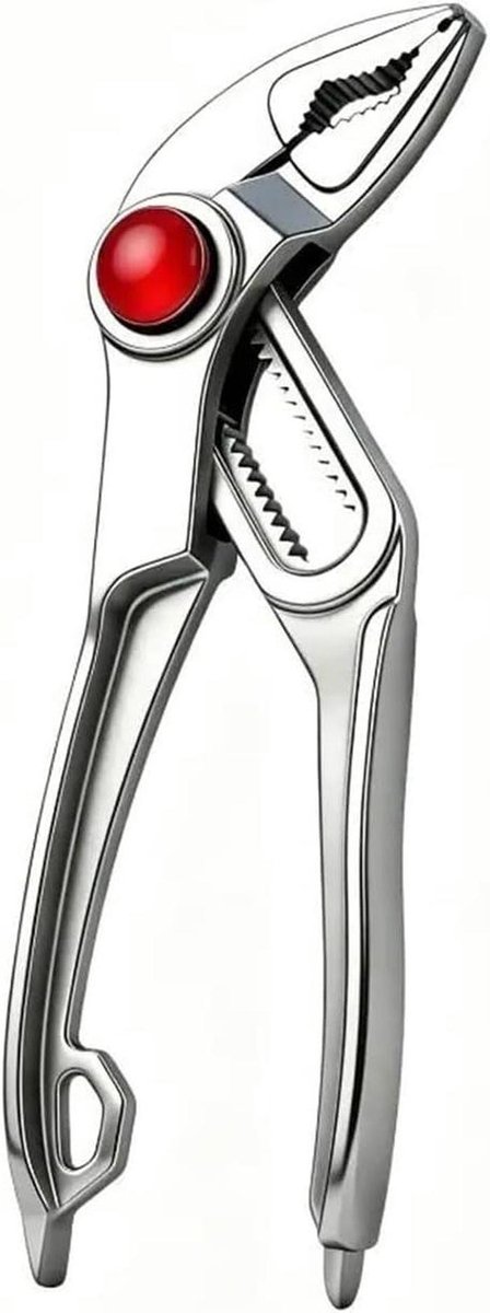 Waterpomptang - Gereedschap tang - Sanitair reparaties - Snel vergrendelingssysteem - 127 cm - Zilver