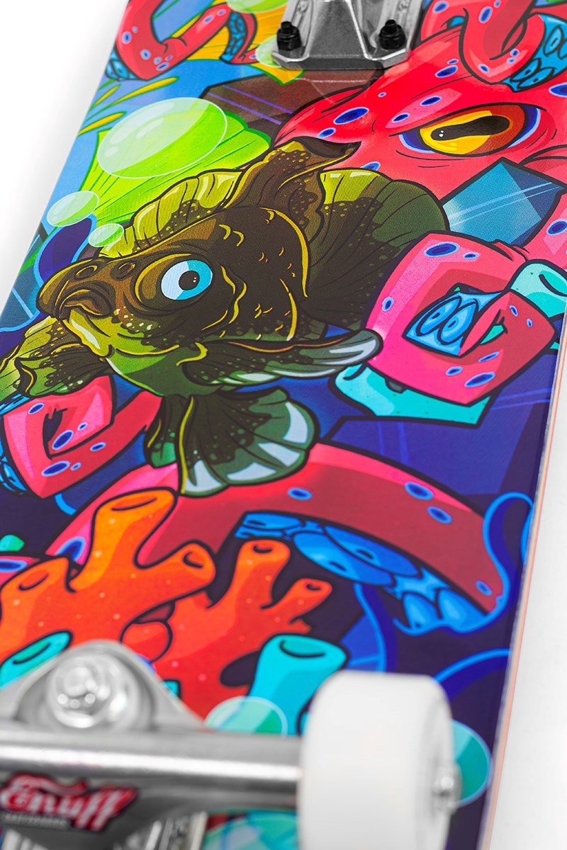 Enuff Lost At Sea Compleet Skateboard Goldfish 8” Veelkleurig