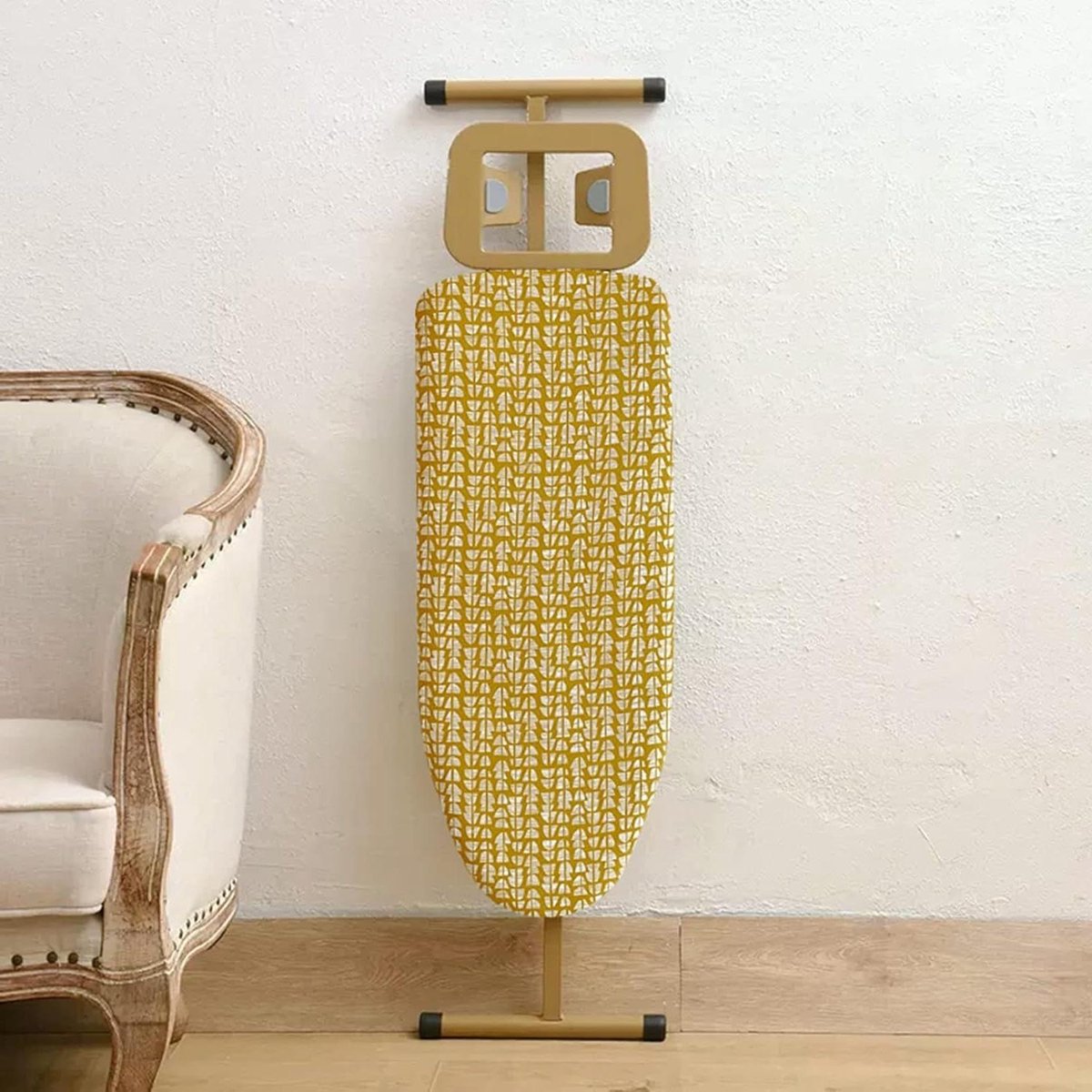 Strijkplank - Strijktafel - Thuis Strijken - In hoogte verstelbaar - Compact Opvouwbaar - Grijs