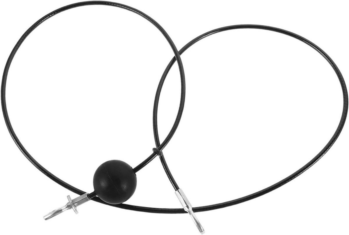 Verstelbare Fitness Pulley met Stopperbal Vervangingsstaal voor Gym Apparatuur Geschikt voor Thuis Sportschool voor Spiertraining Diy Oefeningen