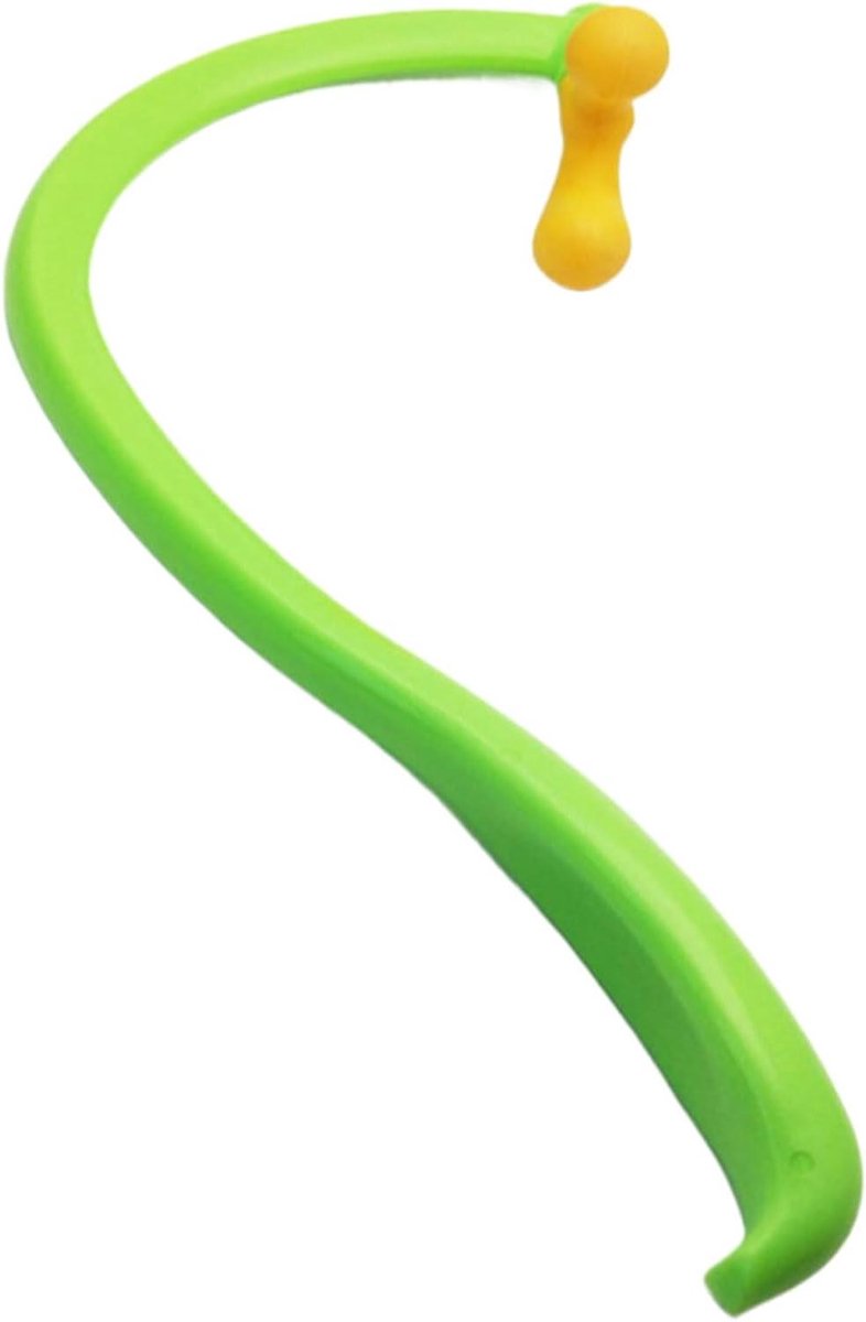 Schoudermassageapparaat - Nek Hamer - Spierontspanning Lokaal - Ergonomisch Ontwerp - 25 cm Lengte - Houtkleur