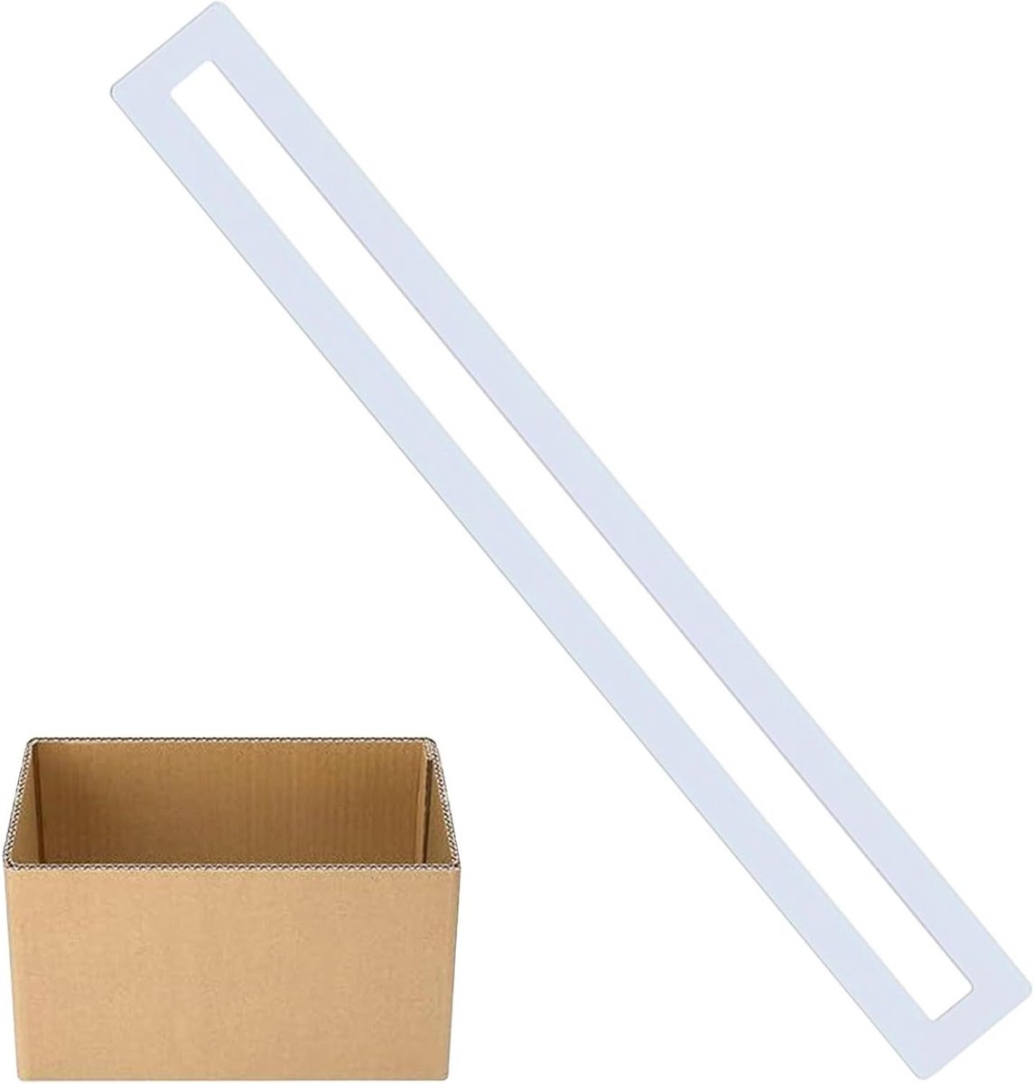 Parkeerplaats Sjabloon - Weg Markering - Nauwkeurig Schilderen - Opvouwbaar Ontwerp - 36x21 cm - Zwart