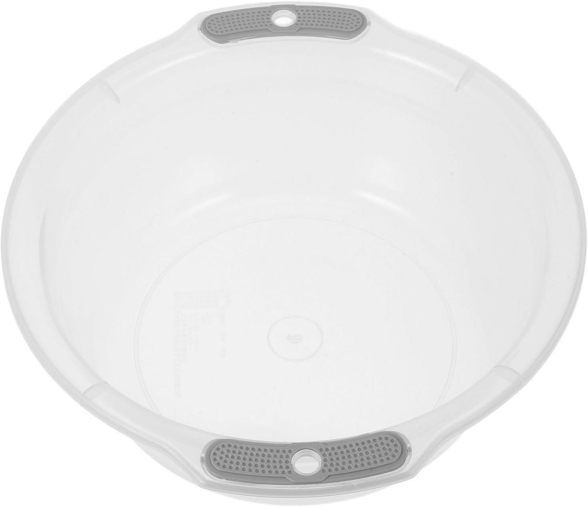 Plastic waskom - Wastafel spoelbak - Dagelijkse reiniging - Draagbaar en duurzaam - 30 x 21 x 10.5 cm - Transparant