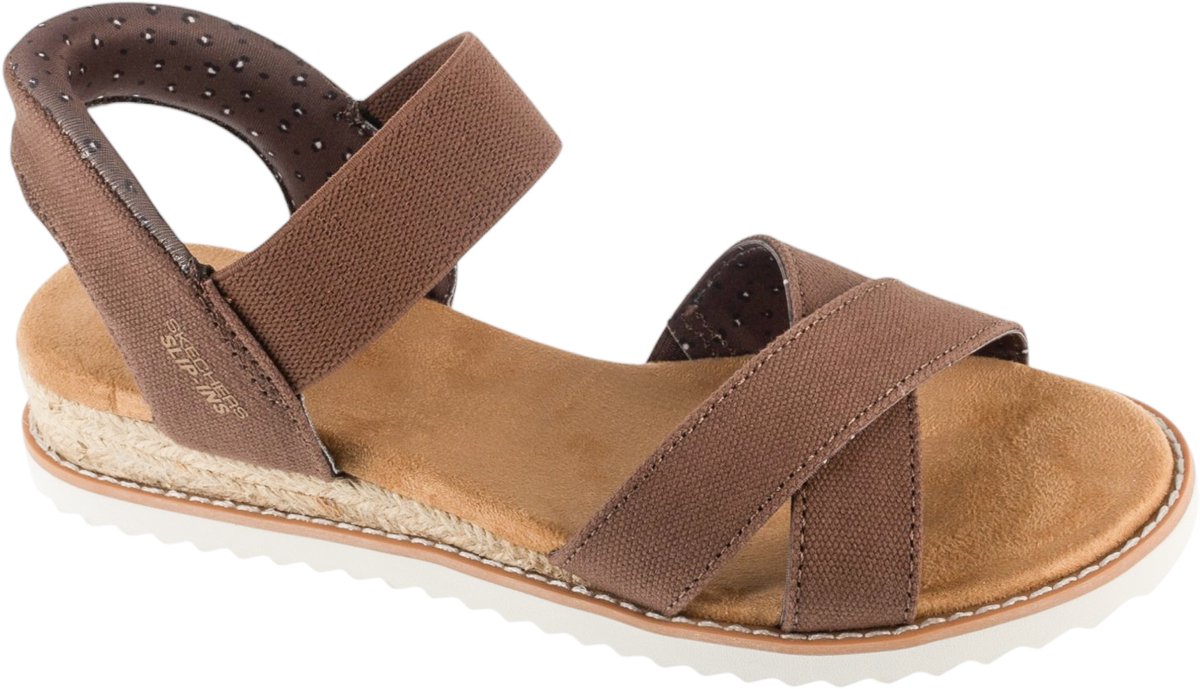 Skechers Desert Kiss-Golden Lily, Vrouwen, Bruin, Sandalen, maat: 37,5