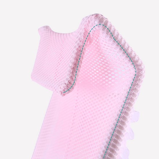 Badsteun Net - Douche Wieg - Baby Baden - Veilige Lichaamsuitlijning - 58 cm - Roze — afbeelding 5