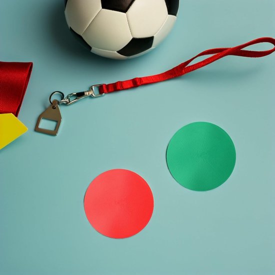 Voetbal Trainingsmarkeringen - Sport Stippen Veldmarkers - Agility Training - Antislip TPR Materiaal - 10 cm Diameter - Diverse Kleuren — afbeelding 4