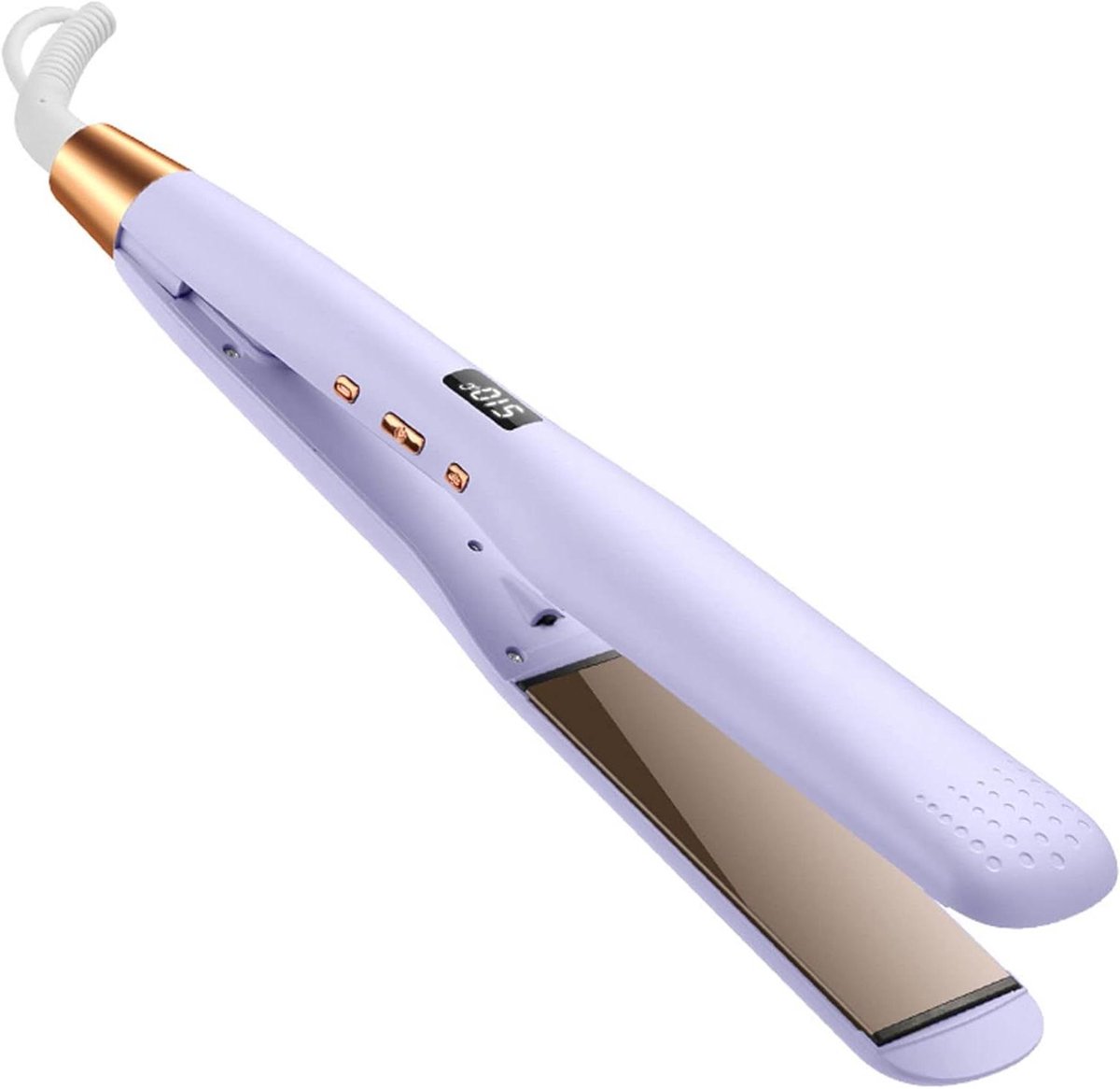 Haarstyler - Stijltang Krultang - Haar Stylen - Extra Brede Platen - Tot 230°C - Zwart