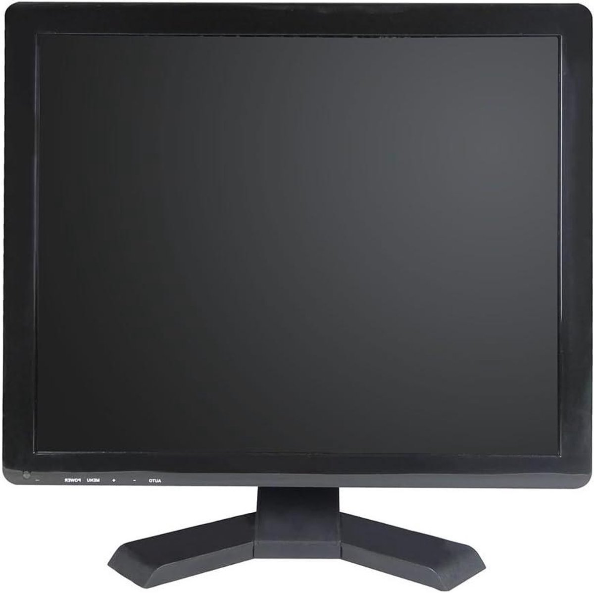 LED Monitor - PC Scherm - Kantoorwerk - Snel Reageertijd - 17 Inch - Zwart
