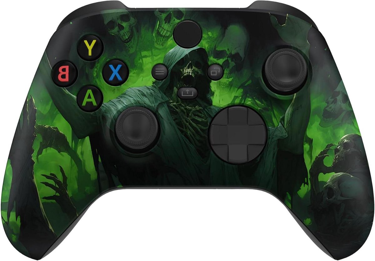 Controller Voorplaat - Shell Cover - Controller Personaliseren - Perfecte Pasvorm - Model 1914 - Dark Carnival