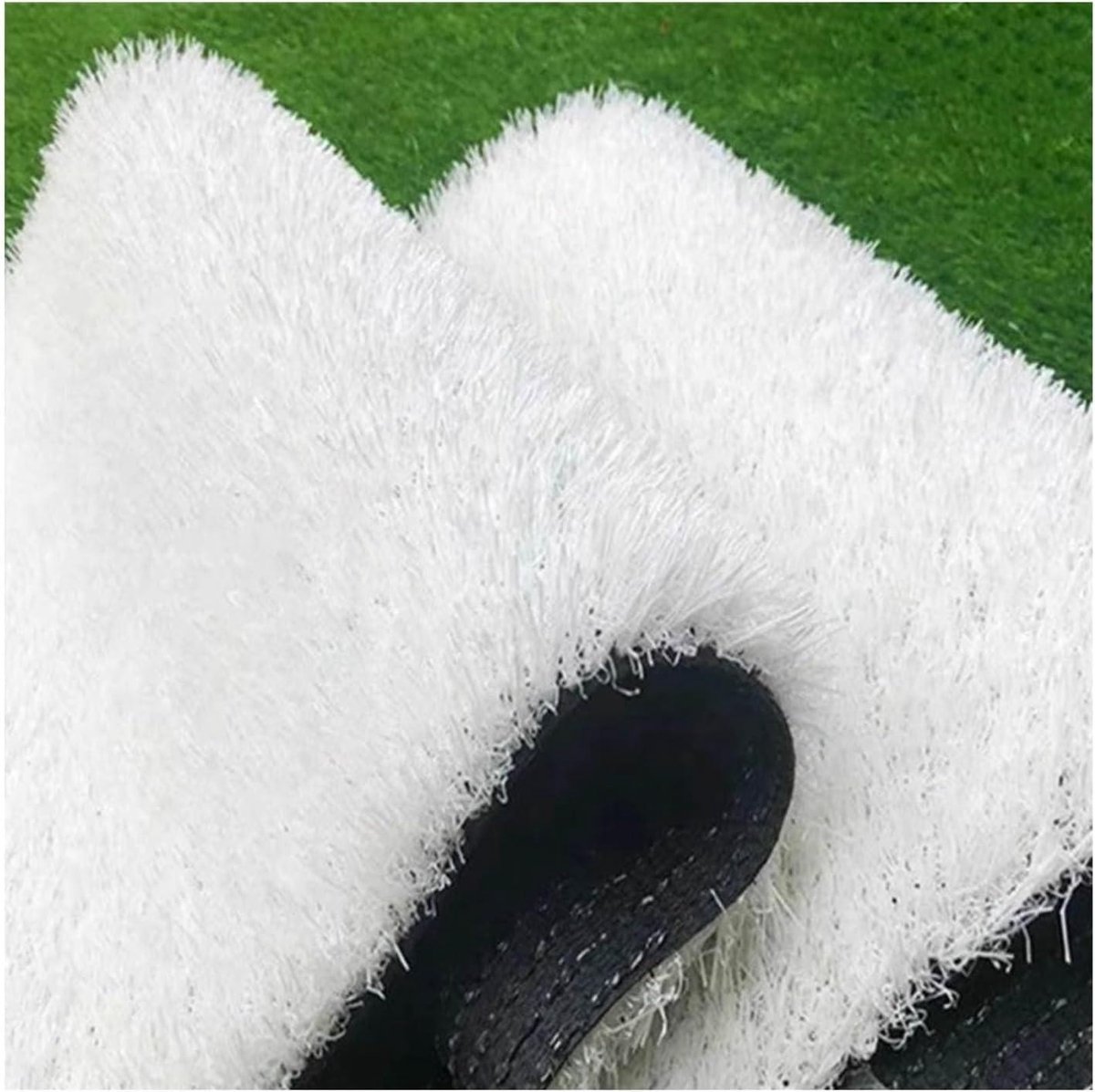 Kunstgras Tapijt - Nep Gras - Tuin Decoratie - Hoge Kwaliteit PP+PE - 1x1m - Groen