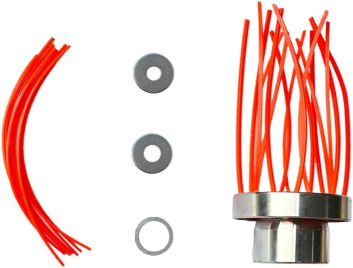 Trimmerkop Aluminium - Grasmaaierkop Grastrimmer - Tuinonderhoud Uitvoeren - Robuuste Aluminium Constructie - 7.6x7.6x12.7 cm - Zwart
