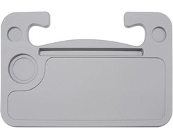 Autostuur Bureau - Auto Tafel Laptop Houder - Eten en Werken - Dubbelzijdig Bruikbaar - 45 x 35 cm - Wit