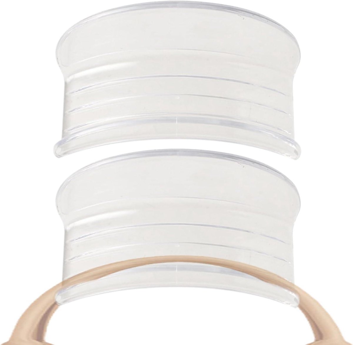 Wandhouder Hoofdband - Organizer Haarband - Accessoires Opbergen - Zonder Boren - 96B x 58D x 58H cm - Transparant