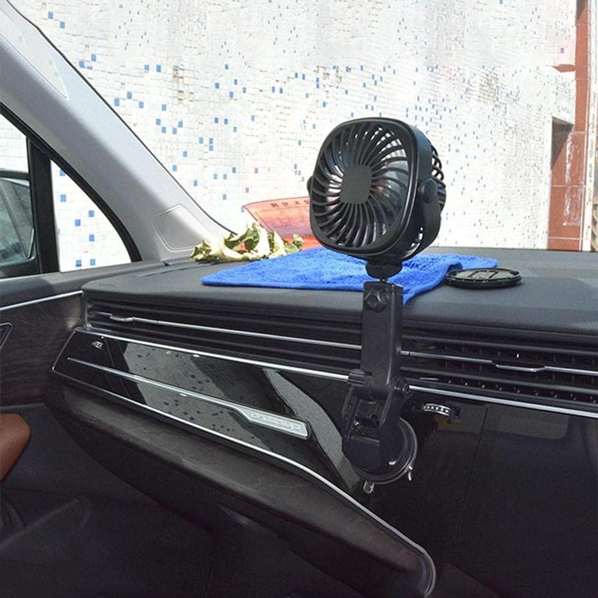 Mini Ventilator - Draagbare Fan - Koelte Creëren - Sterke Zuigkracht - 2200mAh - Wit