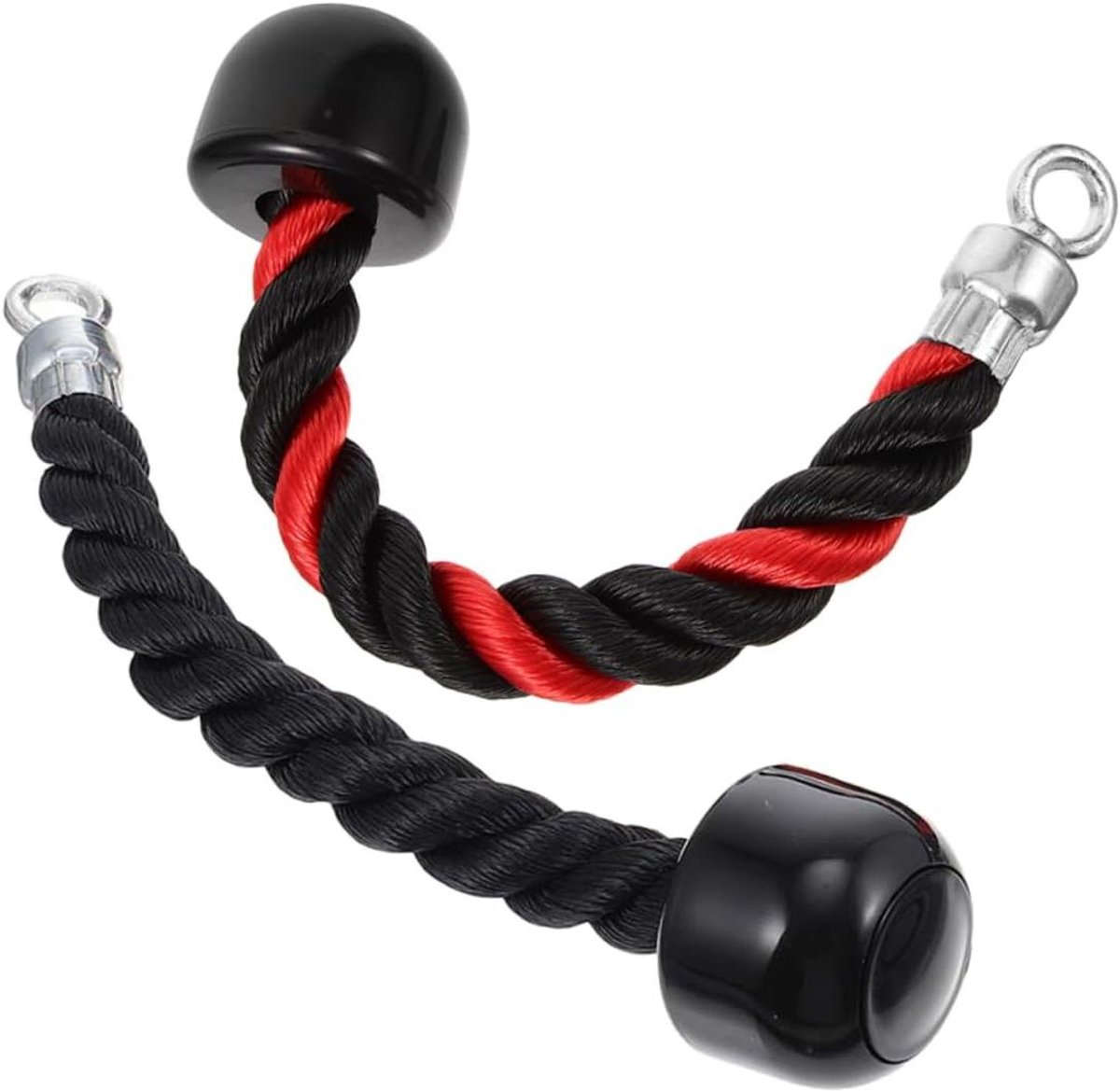 SUPVOX Indoor Fitness Tool 2 Stuks Triceps Touwen Antislip Grip Voor Biceps Triceps Apparatuur
